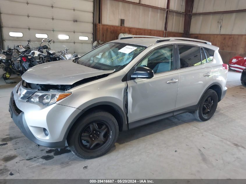 2013 Toyota Rav4 Le VIN: 2T3BFREV7DW057359 Lot: 39416687