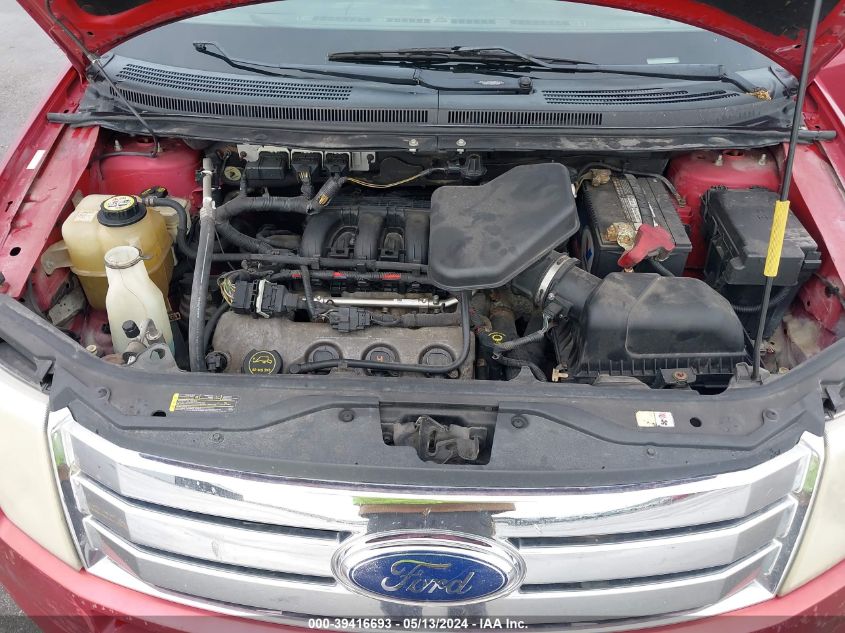 2007 Ford Edge Sel Plus VIN: 2FMDK49C37BB48826 Lot: 39416693