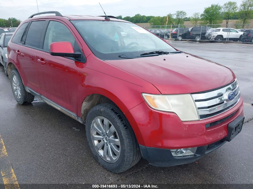 2007 Ford Edge Sel Plus VIN: 2FMDK49C37BB48826 Lot: 39416693