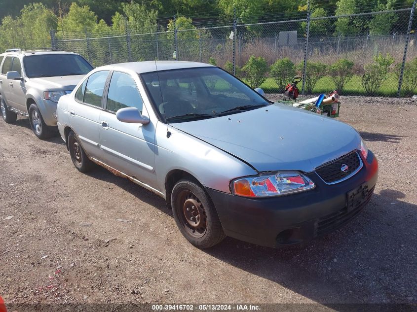 2002 Nissan Sentra Gxe VIN: 3N1CB51A02L554952 Lot: 39416702