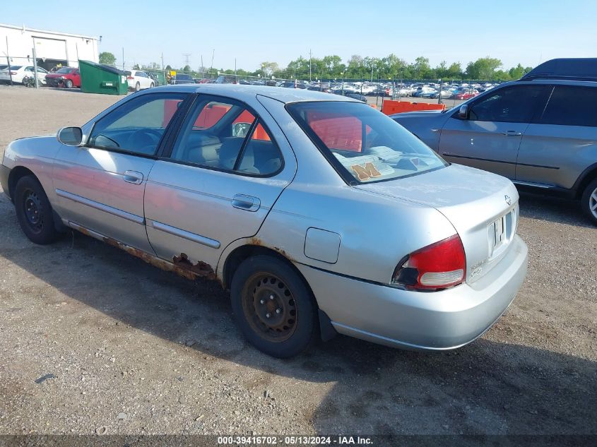 2002 Nissan Sentra Gxe VIN: 3N1CB51A02L554952 Lot: 39416702