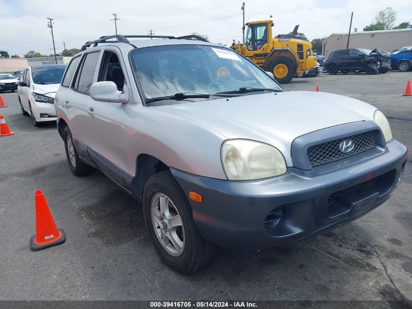 2004 Hyundai Santa Fe Gl VIN: KM8SB12B14U655477 Lot: 39416705