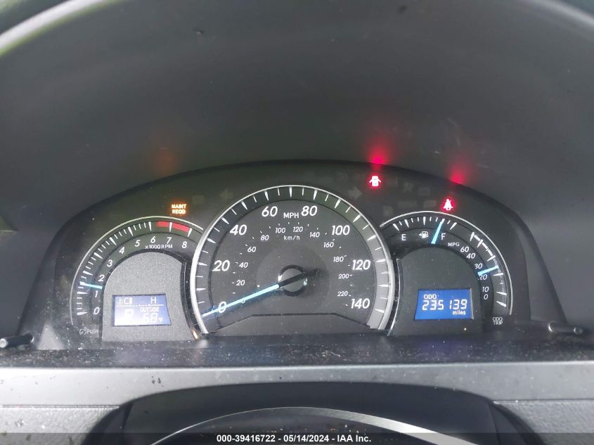 2012 Toyota Camry Se/Le/Xle VIN: 4T1BF1FK9CU059000 Lot: 39416722