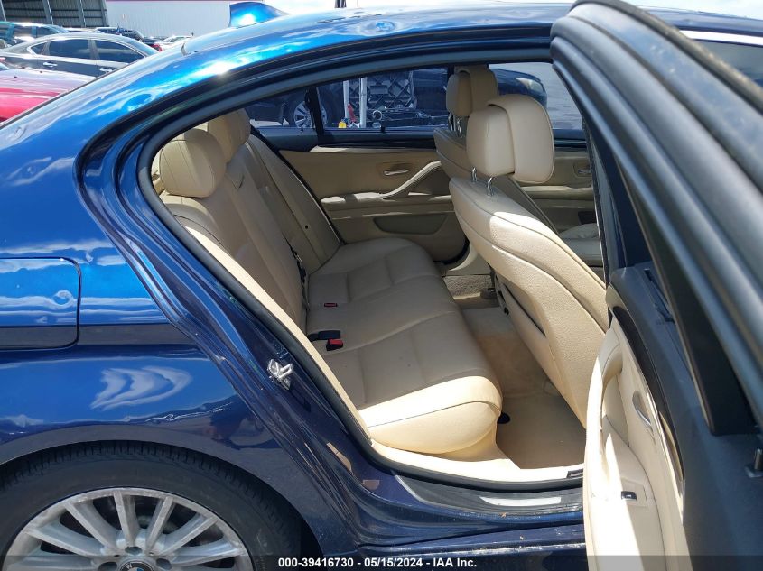 2011 BMW 535I VIN: WBAFR7C50BC600760 Lot: 39416730