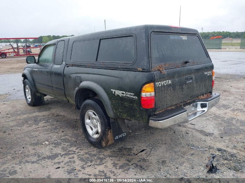 2004 Toyota Tacoma Base V6 VIN: 5TEWN72N54Z346953 Lot: 39416736