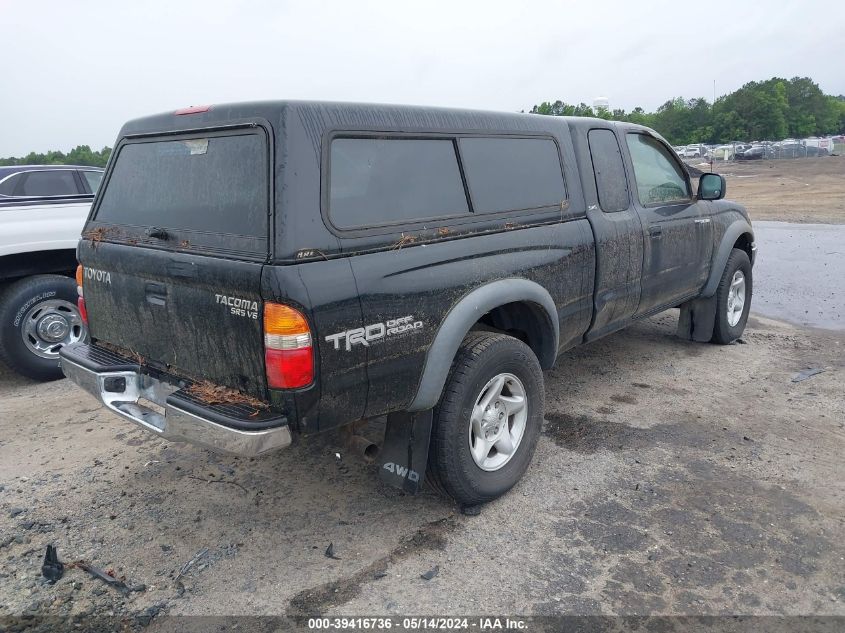 2004 Toyota Tacoma Base V6 VIN: 5TEWN72N54Z346953 Lot: 39416736