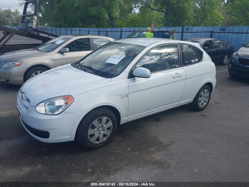 2010 Hyundai Accent Gs VIN: KMHCM3AC2AU171754 Lot: 39416742