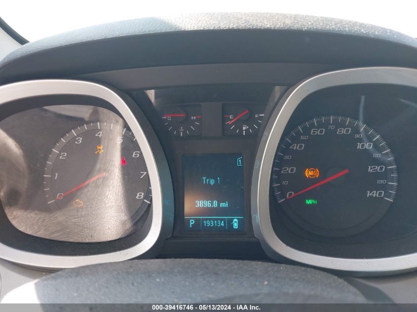 2011 Chevrolet Equinox Ls VIN: 2GNALBEC7B1164533 Lot: 39416746