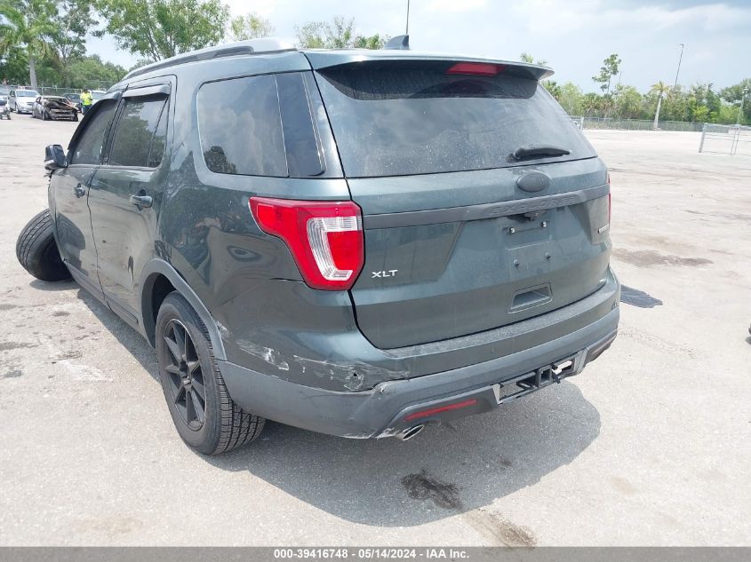 2016 Ford Explorer Xlt VIN: 1FM5K7D84GGD22453 Lot: 39416748