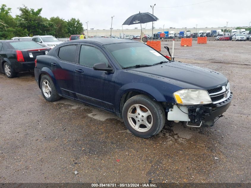 2013 Dodge Avenger Se VIN: 1C3CDZAB0DN713032 Lot: 39416751