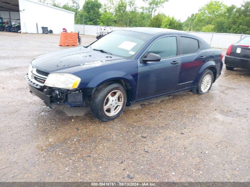 2013 Dodge Avenger Se VIN: 1C3CDZAB0DN713032 Lot: 39416751