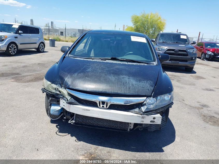 2010 Honda Civic Lx VIN: 2HGFA1F57AH325355 Lot: 39416753