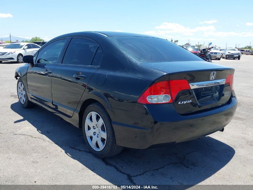 2010 Honda Civic Lx VIN: 2HGFA1F57AH325355 Lot: 39416753