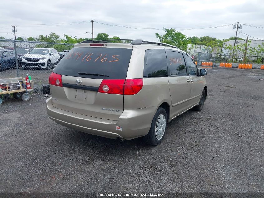 2008 Toyota Sienna Ce VIN: 5TDZK23C48S137003 Lot: 39416765