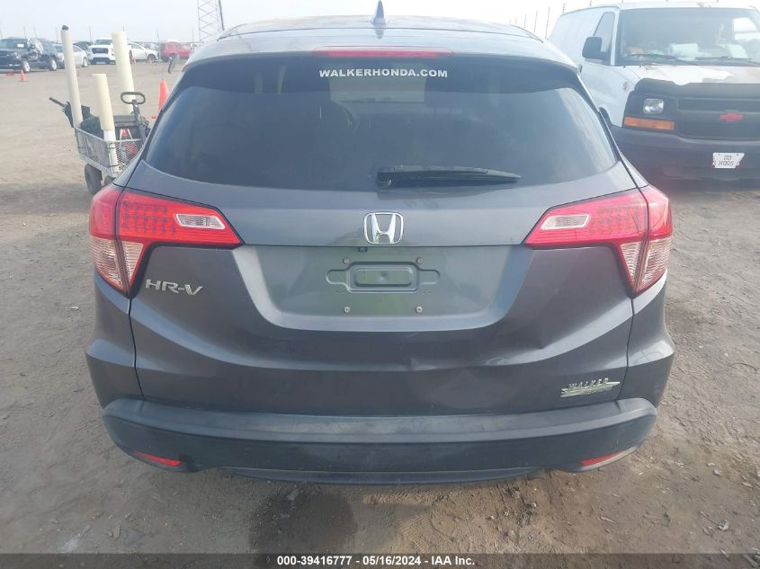 2016 Honda Hr-V Ex VIN: 3CZRU5H55GM721053 Lot: 39416777