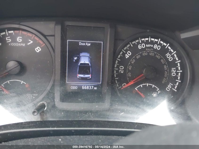 2019 Toyota Tacoma Sr VIN: 5TFAX5GN6KX154558 Lot: 39416792