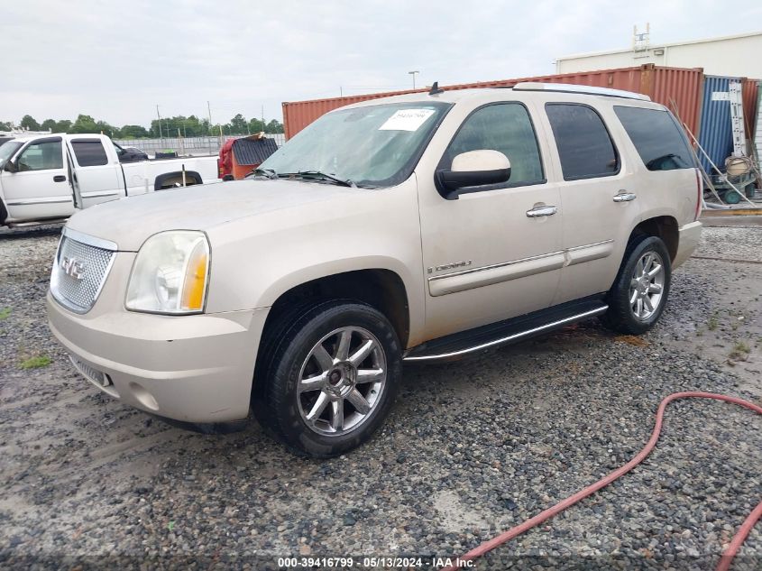 2007 GMC Yukon Denali VIN: 1GKFK63857J293587 Lot: 39416799