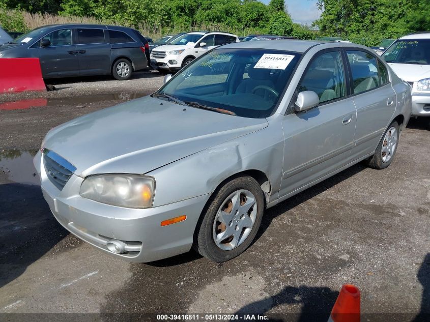 2006 Hyundai Elantra Gls/Limited VIN: KMHDN46D66U253468 Lot: 39416811