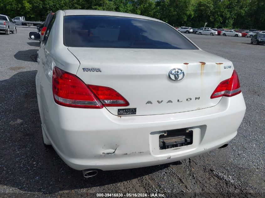 2006 Toyota Avalon Limited VIN: 4T1BK36B060102845 Lot: 39416830