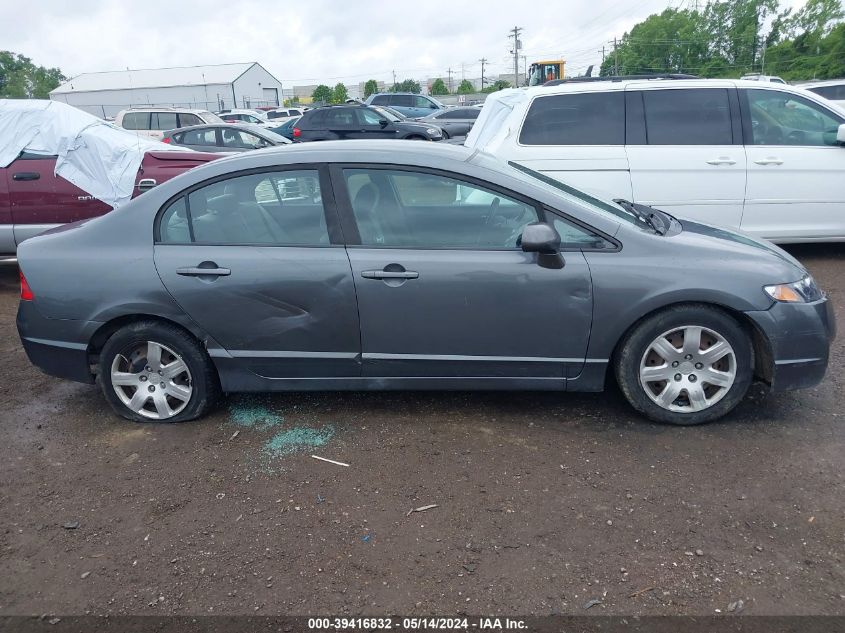 2010 Honda Civic Lx VIN: 19XFA1F50AE082370 Lot: 39416832