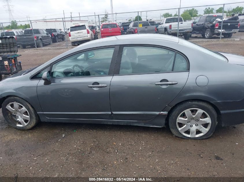 2010 Honda Civic Lx VIN: 19XFA1F50AE082370 Lot: 39416832