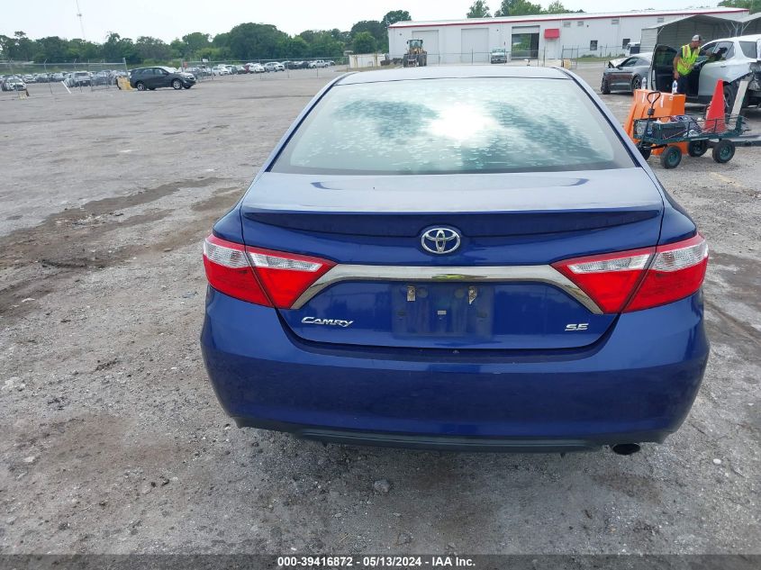 2016 Toyota Camry Se VIN: 4T1BF1FK3GU556808 Lot: 39416872