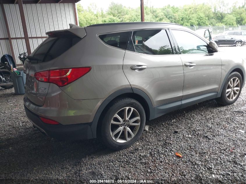 2014 Hyundai Santa Fe Sport 2.0L Turbo VIN: 5XYZUDLA5EG133247 Lot: 39416875