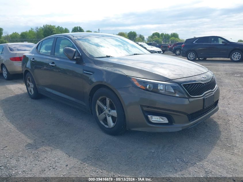 2015 Kia Optima Lx VIN: 5XXGM4A73FG396342 Lot: 39416878