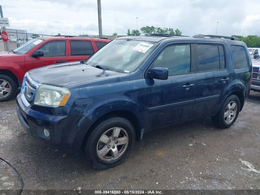 2011 Honda Pilot Ex-L VIN: 5FNYF4H53BB002919 Lot: 39416880