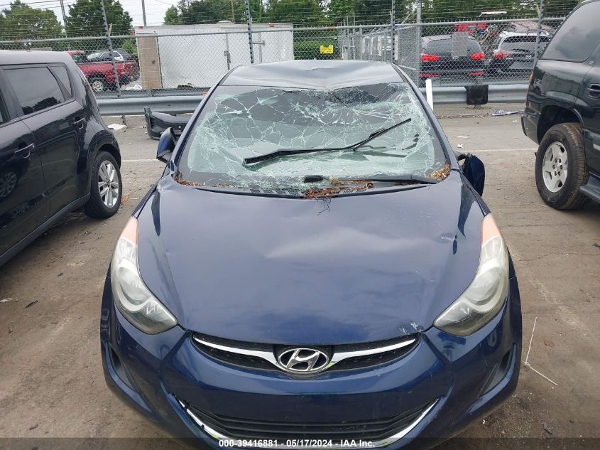 2011 Hyundai Elantra Gls VIN: 5NPDH4AEXBH023755 Lot: 39416881