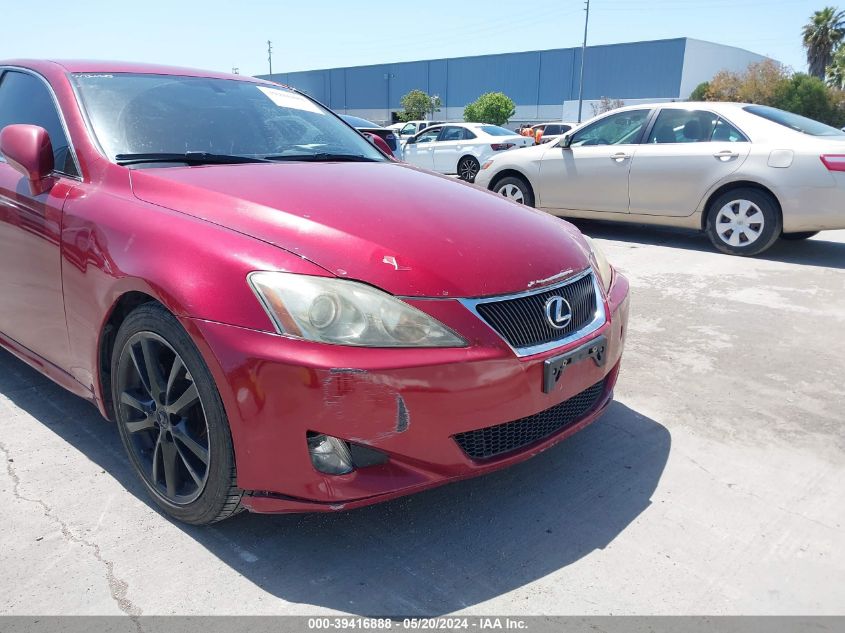 2008 Lexus Is 250 VIN: JTHBK262Y82064505 Lot: 39416888