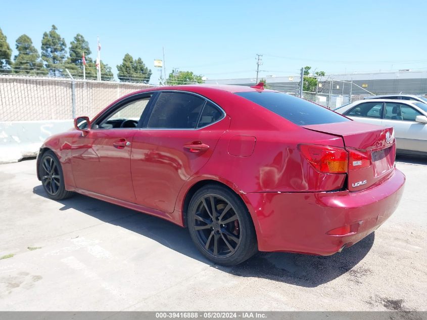 2008 Lexus Is 250 VIN: JTHBK262Y82064505 Lot: 39416888