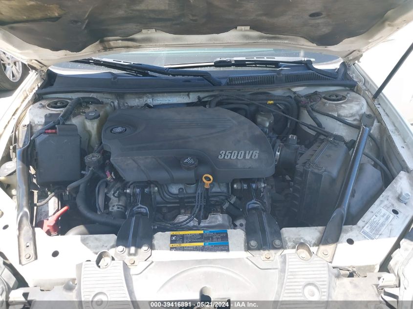 2008 Chevrolet Impala Lt VIN: 2G1WT55K181285115 Lot: 39416891