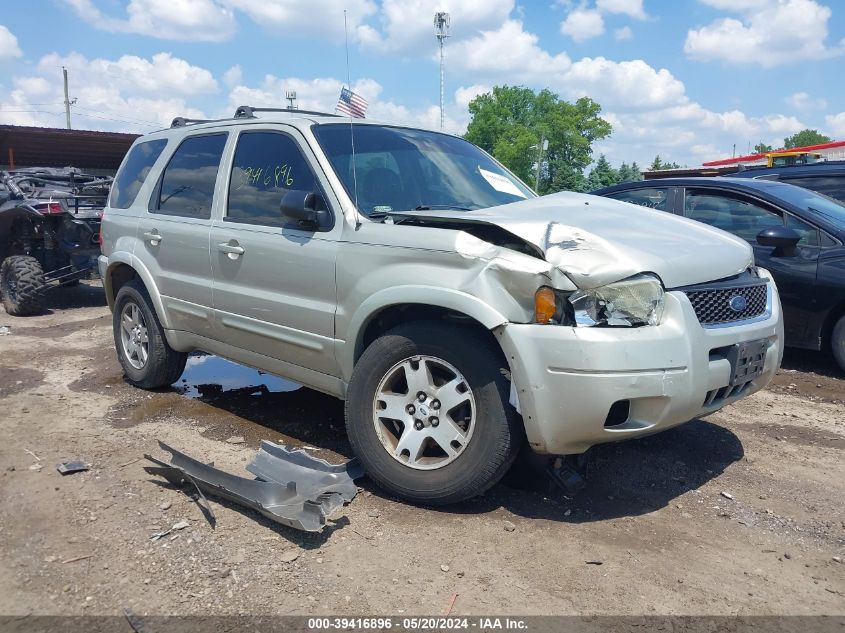 2004 Ford Escape Limited VIN: 1FMCU041X4KA80840 Lot: 39416896