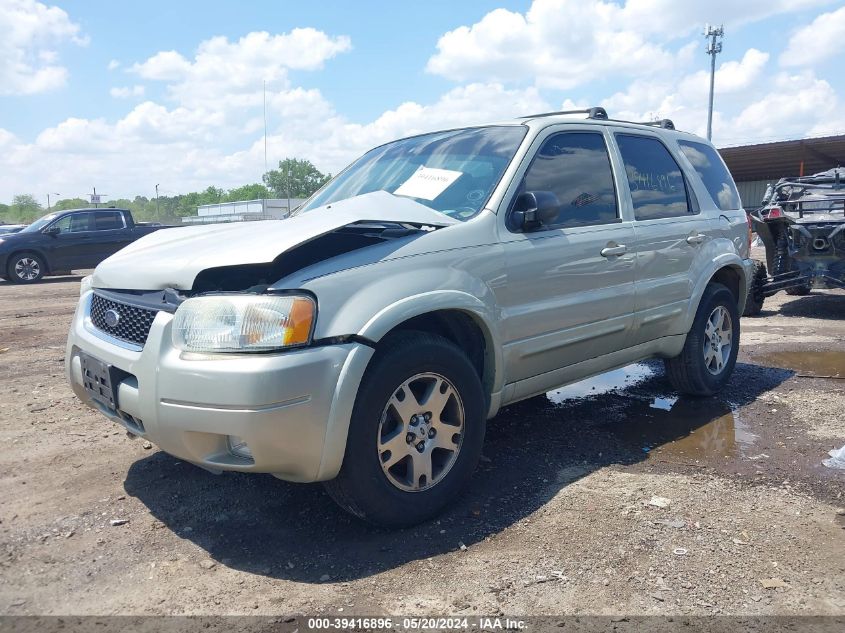 2004 Ford Escape Limited VIN: 1FMCU041X4KA80840 Lot: 39416896