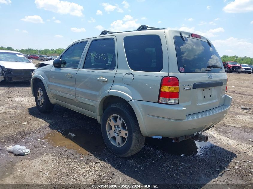 2004 Ford Escape Limited VIN: 1FMCU041X4KA80840 Lot: 39416896