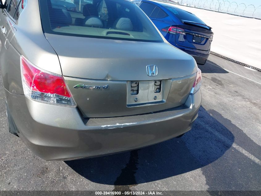 2010 Honda Accord 2.4 Ex VIN: 1HGCP2F78AA051283 Lot: 39416900