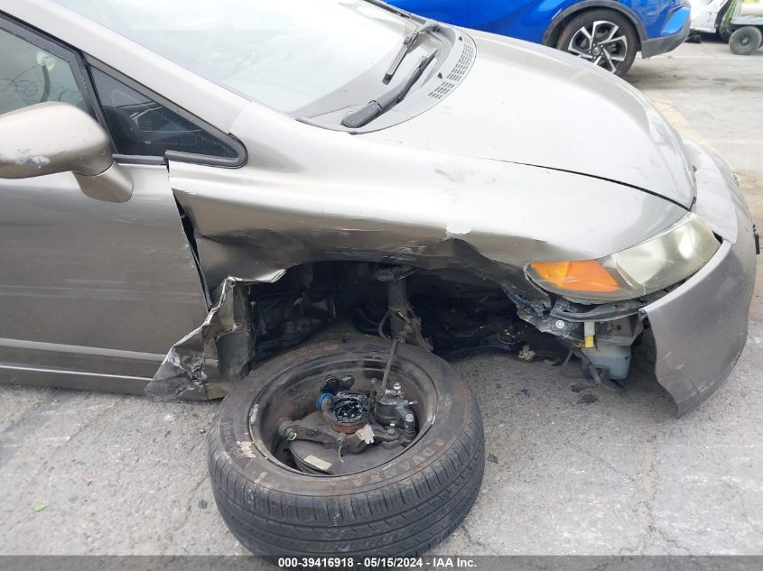 2008 Honda Civic Lx VIN: 2HGFA16528H312992 Lot: 39416918