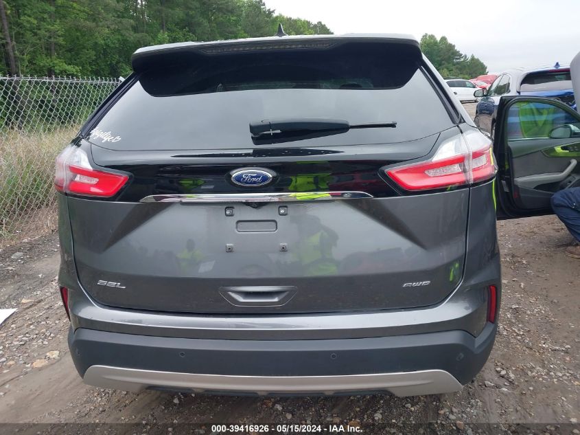 2021 Ford Edge Sel VIN: 2FMPK4J96MBA35641 Lot: 39416926