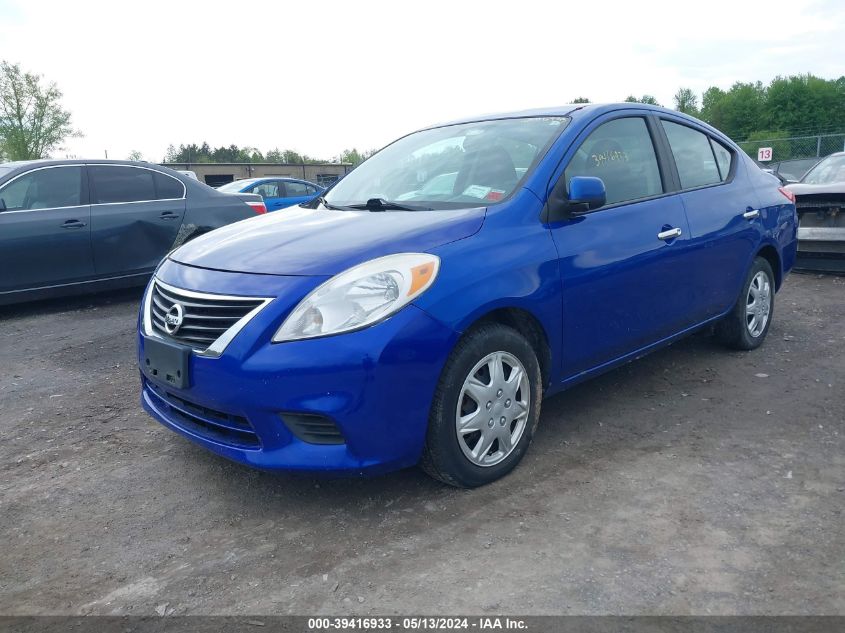 2013 Nissan Versa 1.6 Sv VIN: 3N1CN7AP3DL870503 Lot: 39416933