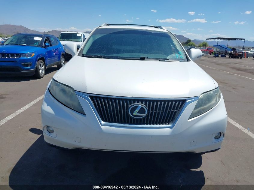 2012 Lexus Rx 350 VIN: 2T2ZK1BAXCC068308 Lot: 39416942