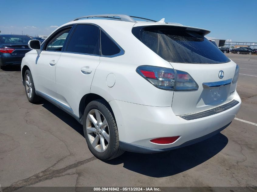 2012 Lexus Rx 350 VIN: 2T2ZK1BAXCC068308 Lot: 39416942