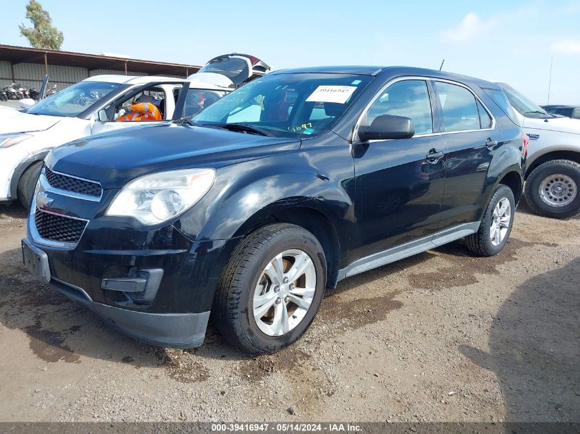 2013 Chevrolet Equinox Ls VIN: 2GNALBEK5D6424697 Lot: 39416947