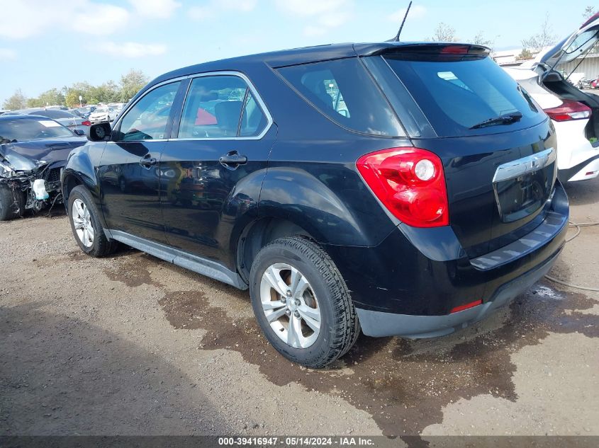 2013 Chevrolet Equinox Ls VIN: 2GNALBEK5D6424697 Lot: 39416947