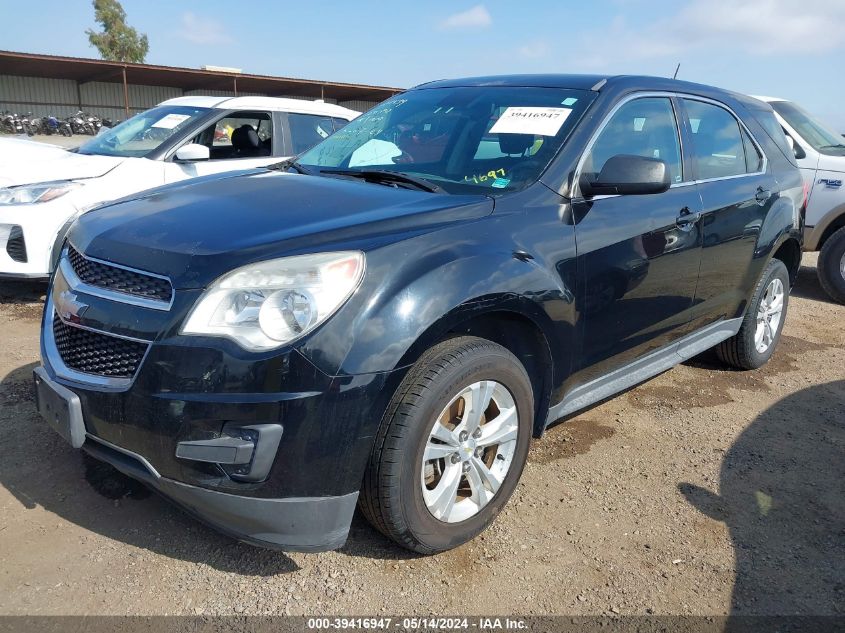 2013 Chevrolet Equinox Ls VIN: 2GNALBEK5D6424697 Lot: 39416947