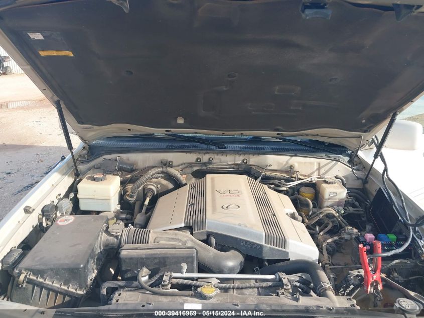 2004 Lexus Lx 470 VIN: JTJHT00W743547377 Lot: 39416969