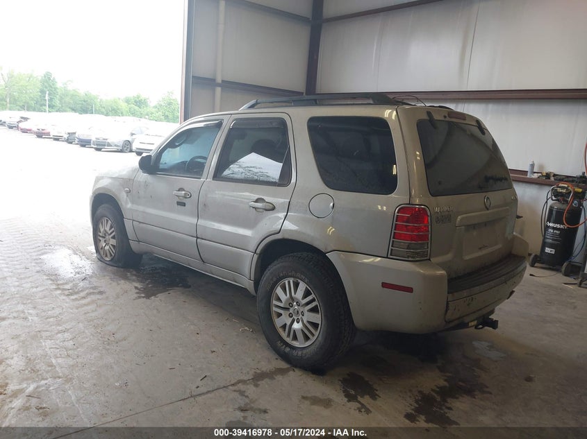 2007 Mercury Mariner Luxury VIN: 4M2CU91167KJ20830 Lot: 39416978