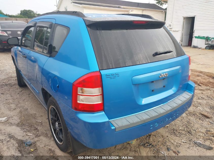 2008 Jeep Compass Sport VIN: 1J8FT47088D540594 Lot: 39417001