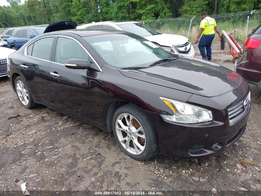 2012 Nissan Maxima 3.5 Sv VIN: 1N4AA5AP0CC853775 Lot: 39417002