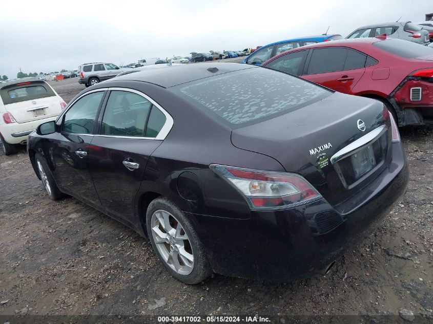 2012 Nissan Maxima 3.5 Sv VIN: 1N4AA5AP0CC853775 Lot: 39417002